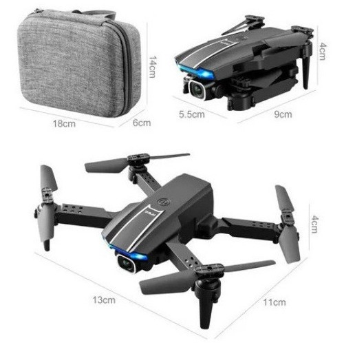 S89 Mini Drone Câmera Dupla 4k Hd Barato + 2 Baterias - Imagem 11