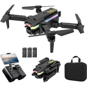 Mini Drones Infantil Quadcopter Dobrável Uav Barato Camera