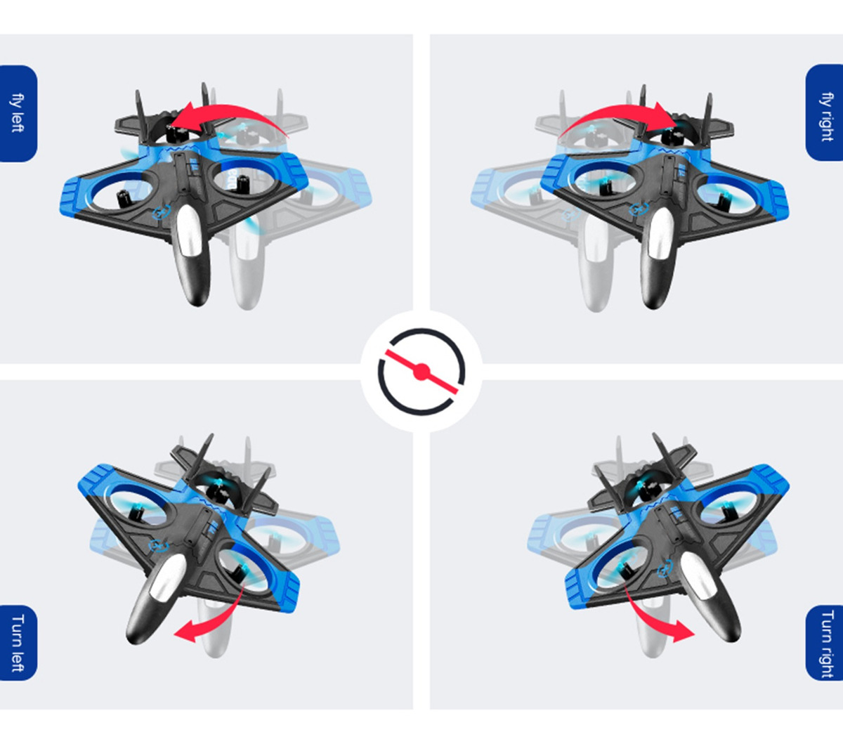 Avião Rc De 2,4 Ghz Rc Plane Gliding Aircraft Flight Toys - Imagem 3