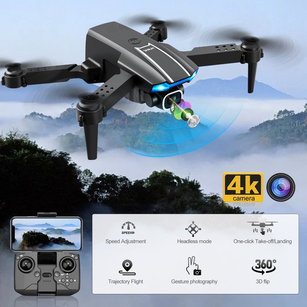 Mini Drones Profissional Baratos Com Câmera Dupla 4k Hd - Imagem 5