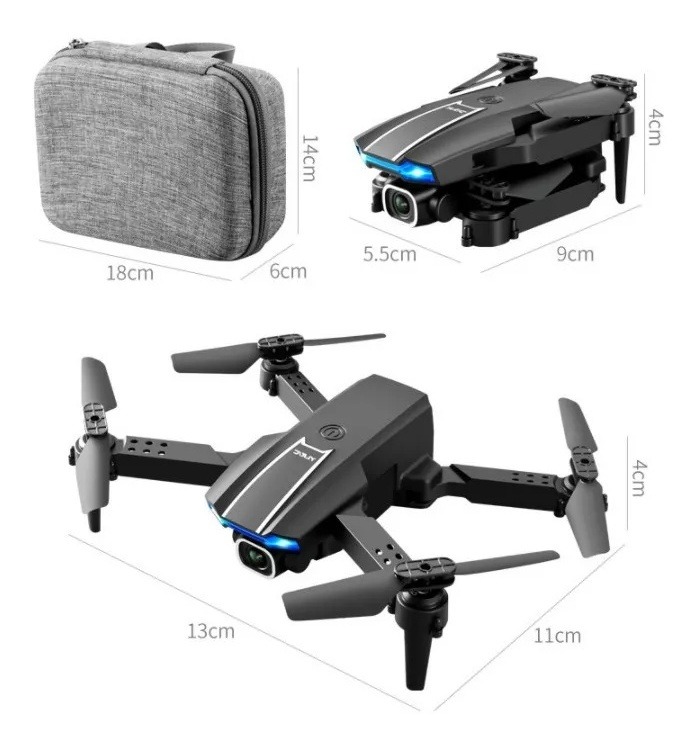 Câmera Hd Quadcopter De Fotografia Aérea + 2 Baterias - Imagem 17