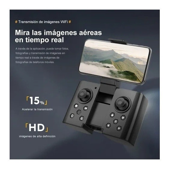 Mini Drones Baratos Com Antena Alta Definição E Câmera Dupla - Imagem 14