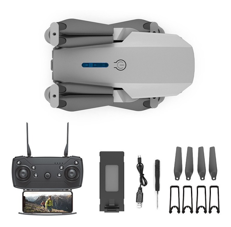 Minidrone E525/e88 Com Câmera Dupla - Imagem 16
