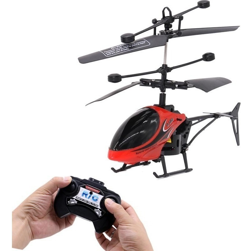 Drone Mini Helicóptero Rádio Controle Remoto Aviões - Imagem 2