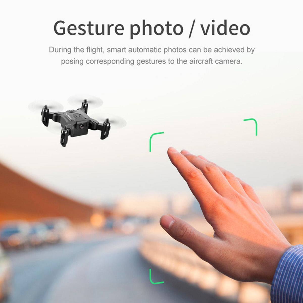 Modo Sem Cabeça Fpv Rc Quadcopter 2.4g Altitude Hold Drone - Imagem 7