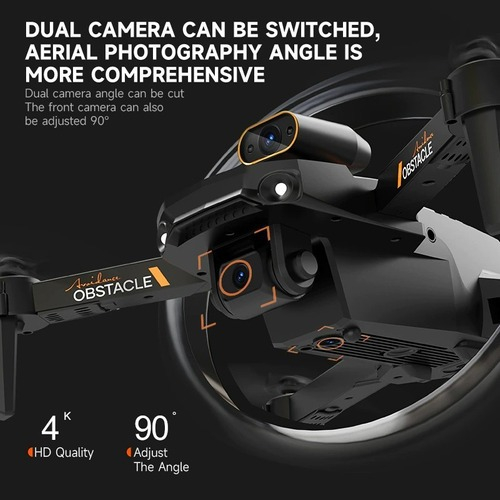 Câmera Dupla Drone 2.4ghz 4k De Longa Duração Com Bateria S9 - Imagem 2