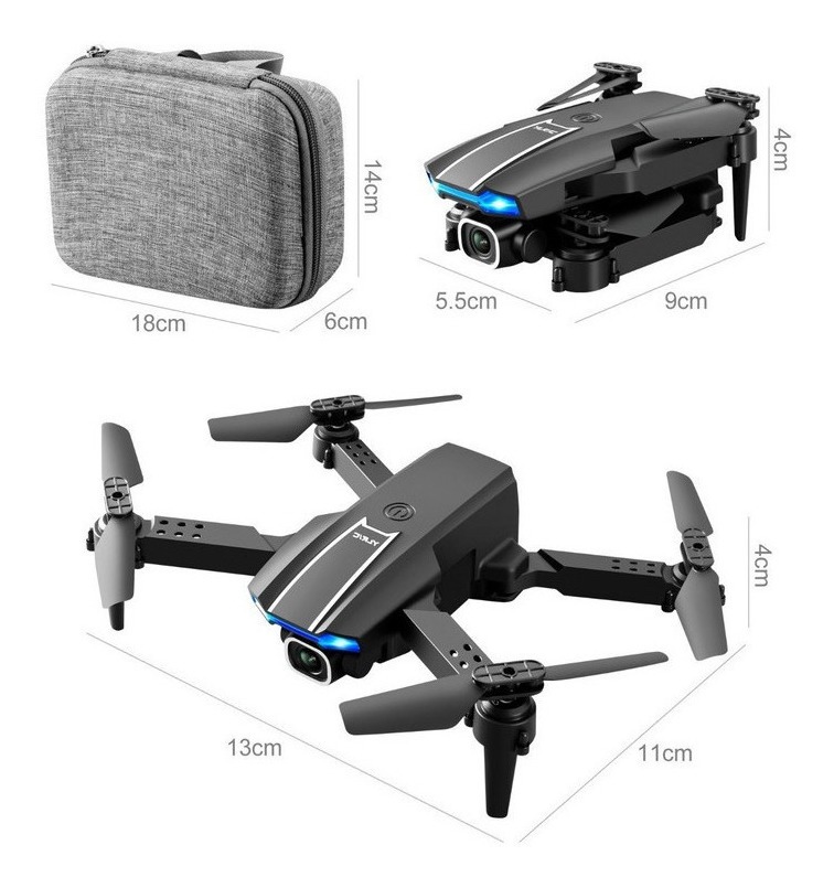 Drones Baratos Mini Drone Barato Com Câmera Dupla 3 Bateria - Imagem 7