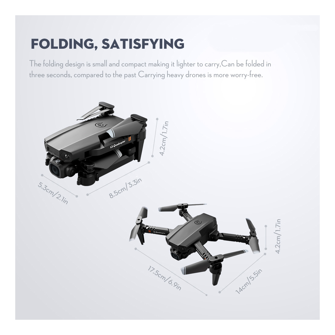 Mini Drone Cr Ls-xt6 6 Eixos 3d - Imagem 5