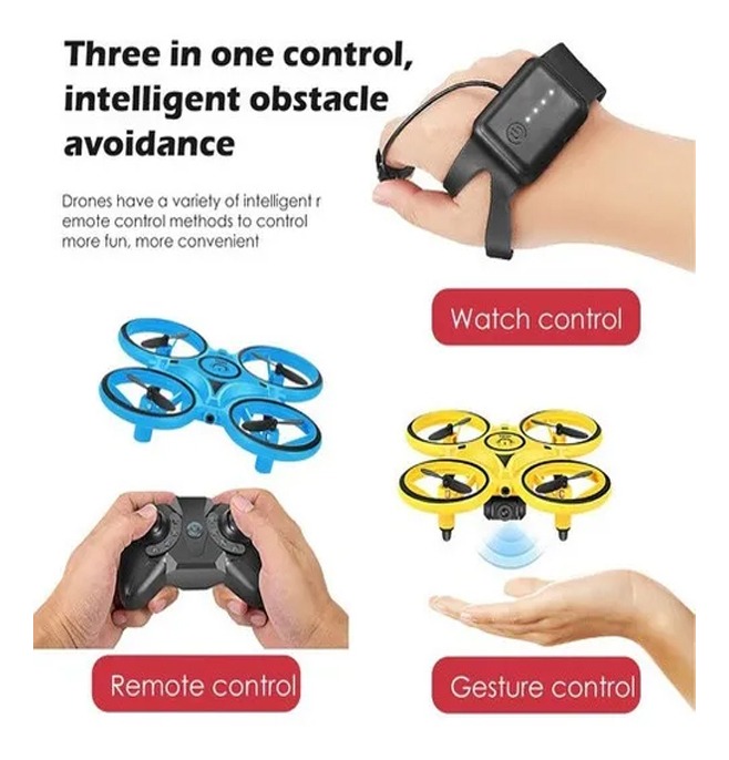 Drone Quadricóptero Acrobático Stunt Controle Gestos - Imagem 7