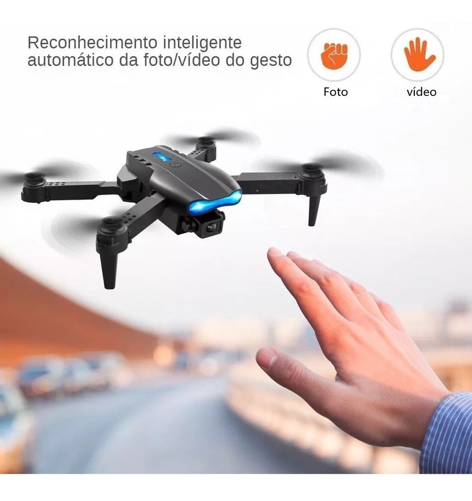 Drone Com Câmera Dupla 4k De Profissional De Alta Definição - Imagem 17