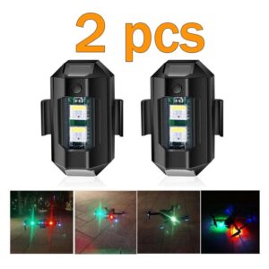 2 Peças De Luzes Publicitárias Led Para Motocicletas/drones