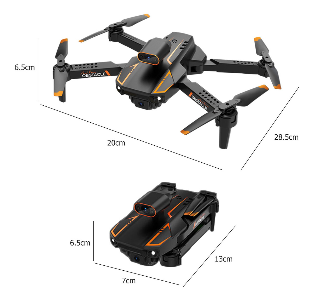 Rc Drone 5g Fpv 4k Hd Câmera Dupla Evitar Obstáculos Quadcop - Imagem 10