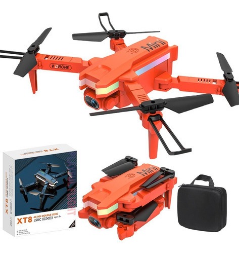 Mini Drone Xt8 Câmera Infantil De Fotografia Aérea - Imagem 7
