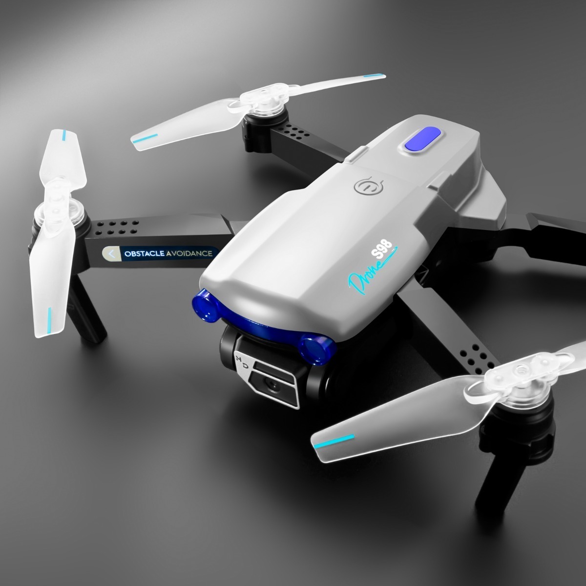 S98 Mini Drone Dobrável Para Evitar Obstáculos De Iluminação - Imagem 4