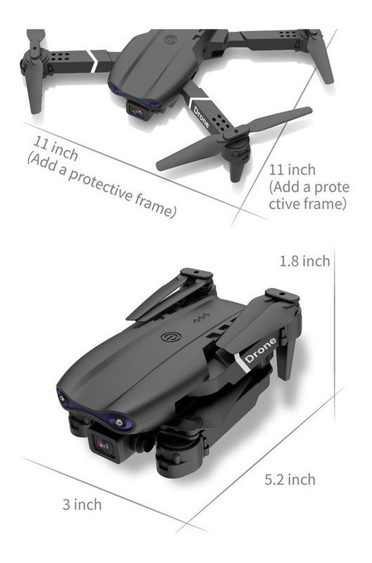 Mini Drone E99 Com Câmera Para Filmagens Amadoras Single Len - Imagem 10