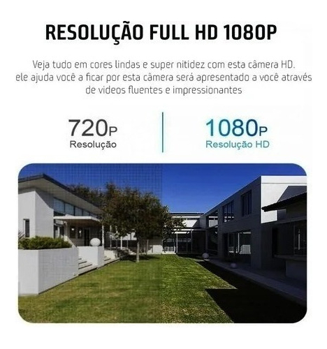 Lazhu Câmera Lampada Espia Câmera Intelbras Câmera Wifi - Imagem 5