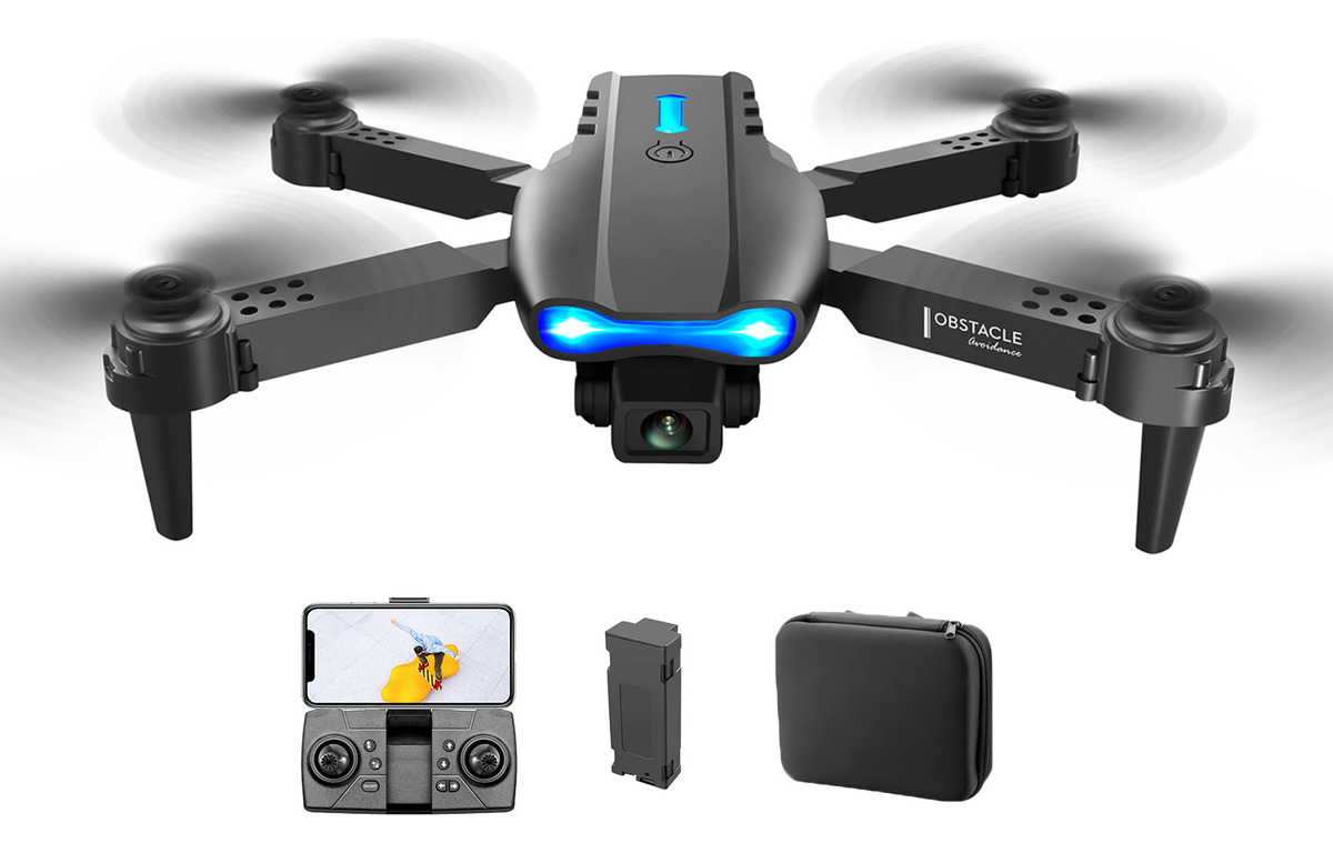 Quadricóptero Rc Para Evitar Obstáculos Fpv 2,4 Ghz E 4 Cana