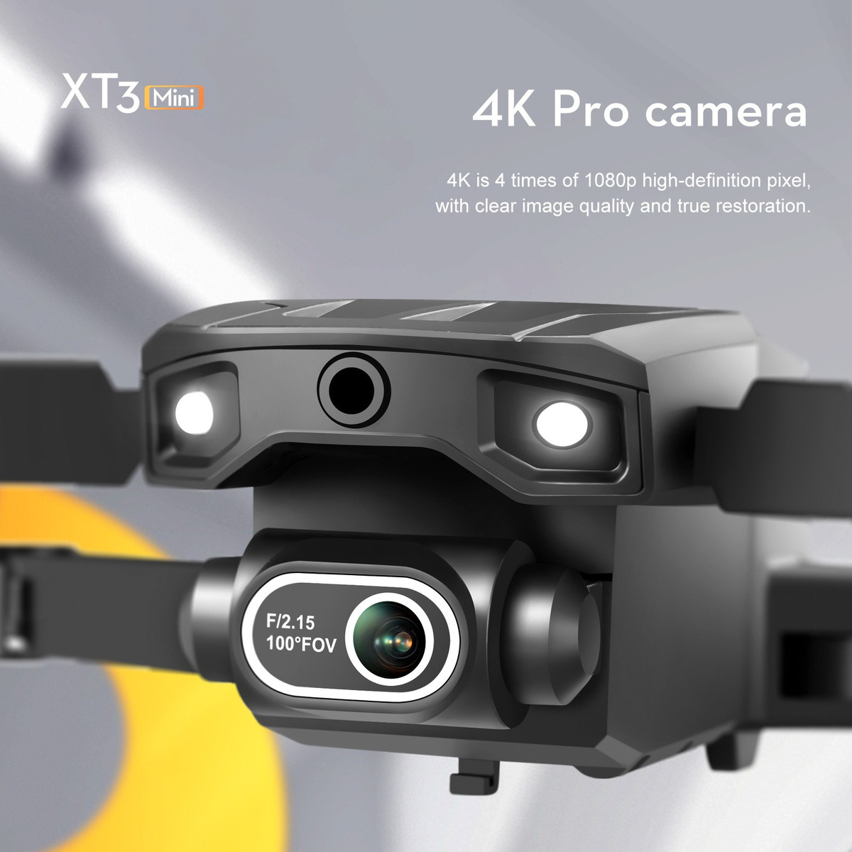 Mini Drone 4k Câmera Dupla Xt3 Professional 2 Baterias - Imagem 7