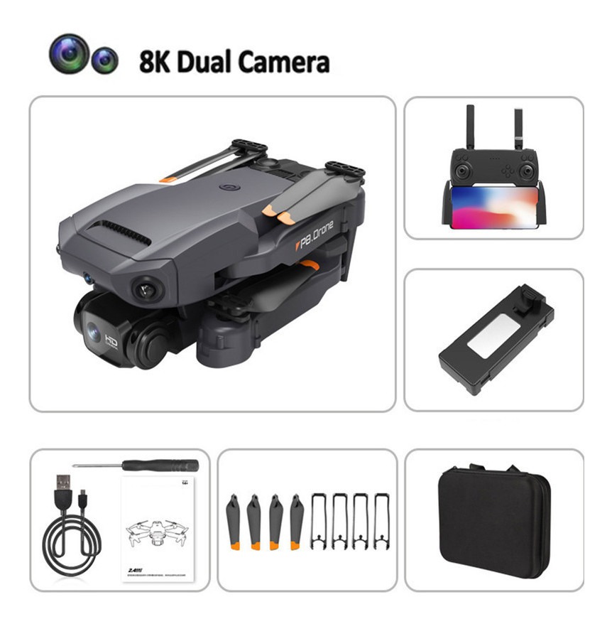 Drone De Prevenção De Obstáculos De Indução De 360° 8k Ultra - Imagem 2