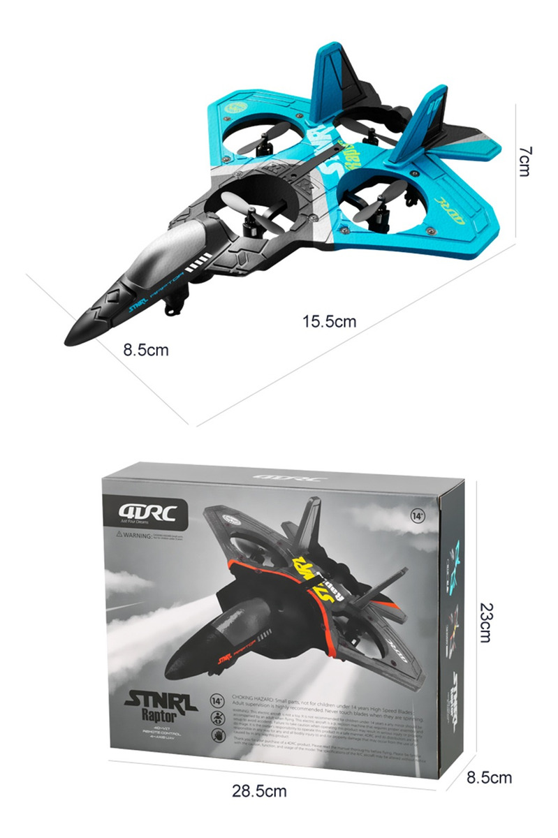 Avião De Controle Remoto Rc Plane 2,4 Ghz 6ch Epp Foam Com - Imagem 4