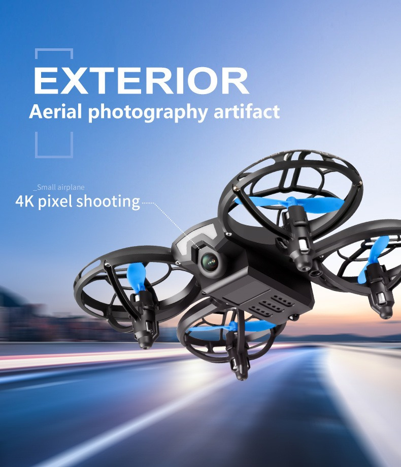 Drone Controle Remoto Com Detecção Gestos Com Câmera 4k Hd - Imagem 3