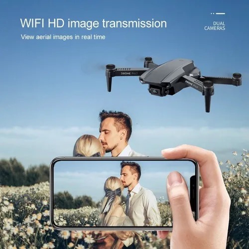 Mini Drone E99 Pro 2 Professional 4k Câmera Dupla 3 Baterias - Imagem 7