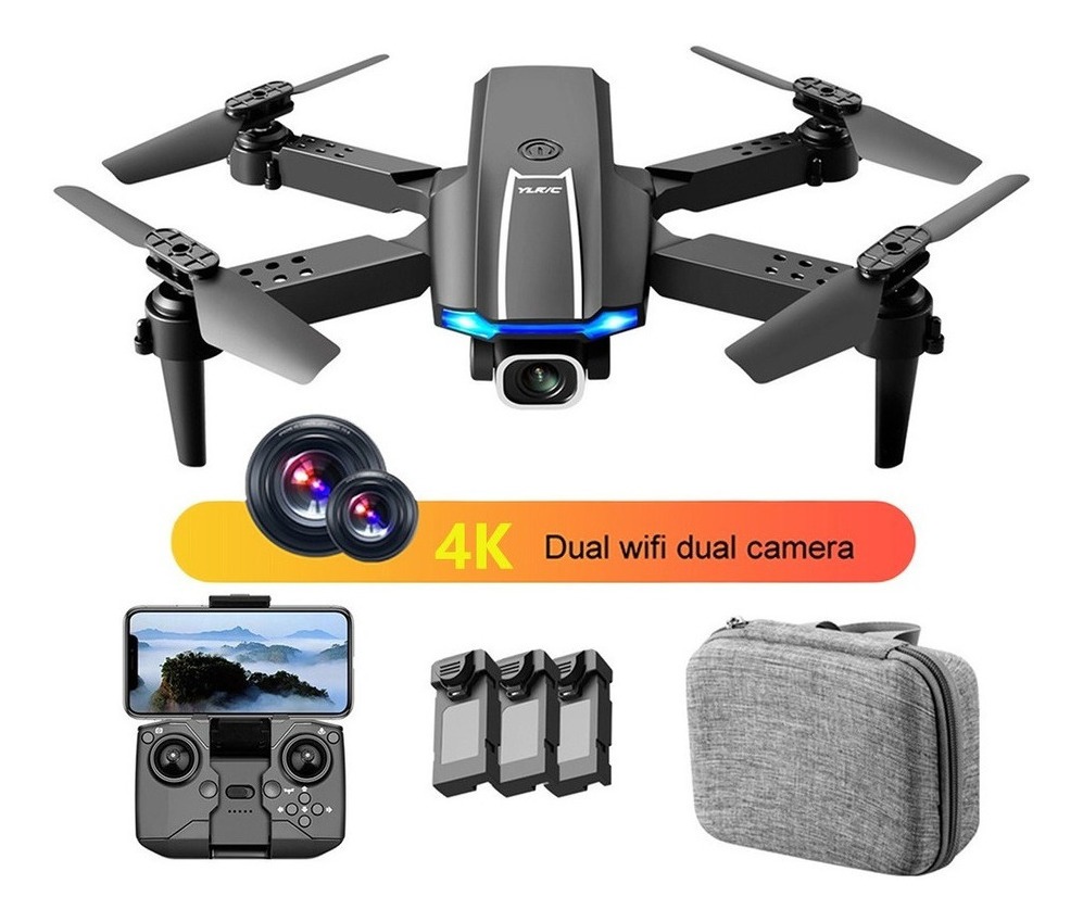 Mini Drones Profissional Baratos Com Câmera Dupla 4k Hd