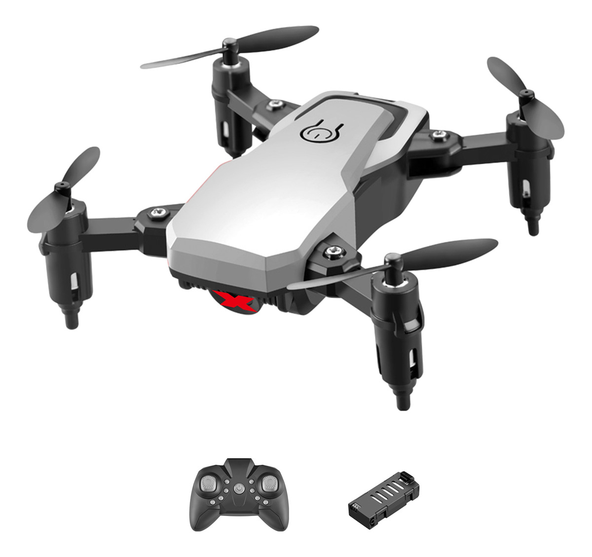4 Canais Rc Drone Controle Remoto Quadcopter Dobrável (branc