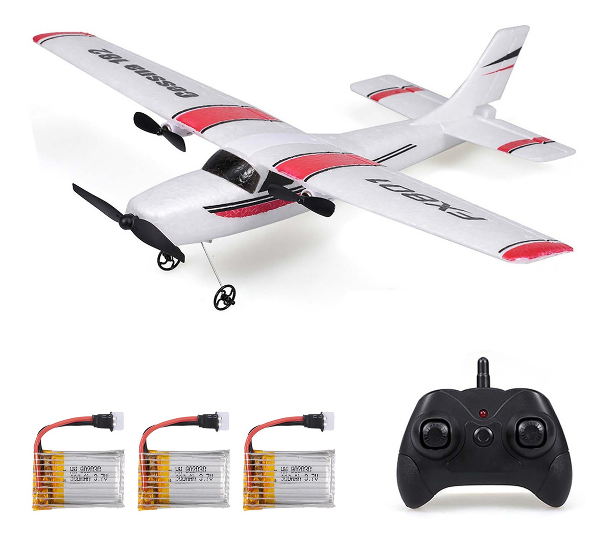 Avião 182 Aeronave De Avião Rc De 2,4 Ghz E 2 Canais