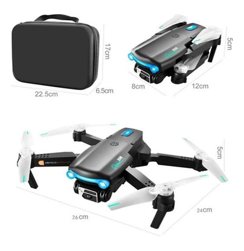 Drone Profissional Câmera 4k Evitação + 3 Baterias - Imagem 4