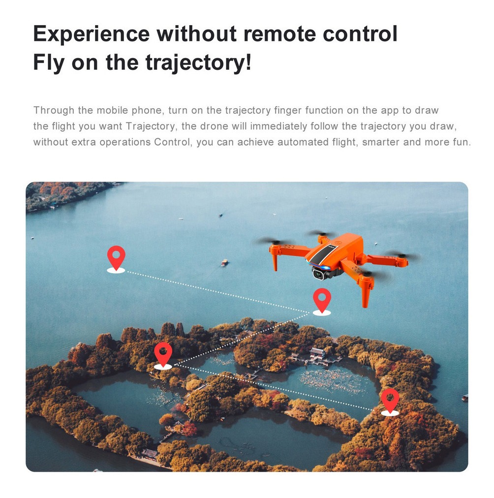 Mini Drone Rc Ylr/c S65 Com Câmera Dupla De Nível De Entrada - Imagem 7