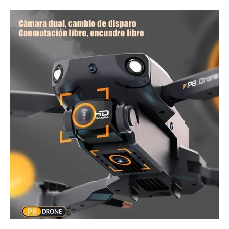 Drone Profissional Ultra Hd 8k Wifi Com Câmera Dupla - Imagem 4