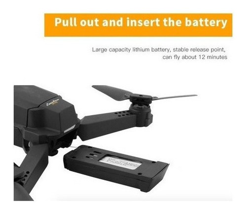 Eachine E58 3.7v 500mah Kit Drone - Imagem 3
