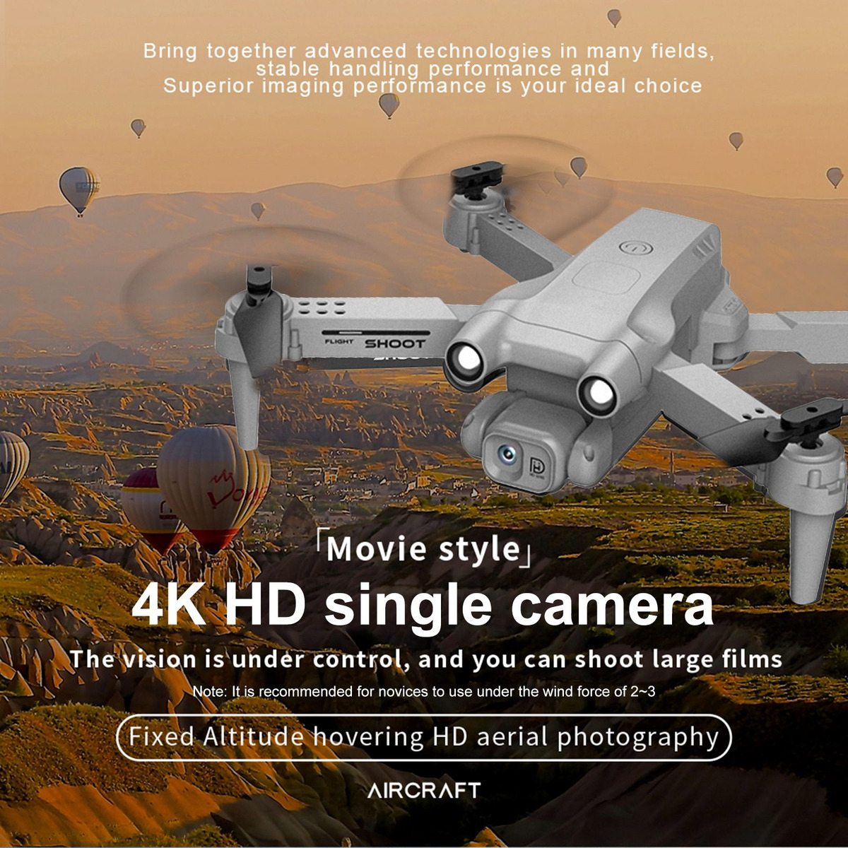 Quadricóptero Dobrável Fpv 3d Flip 4ch Rc Drone De 2,4 G (ci - Imagem 5