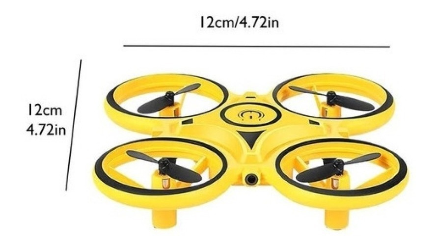 Drone Quadricóptero De Acrobacias Com Controle De Gestos - Imagem 6
