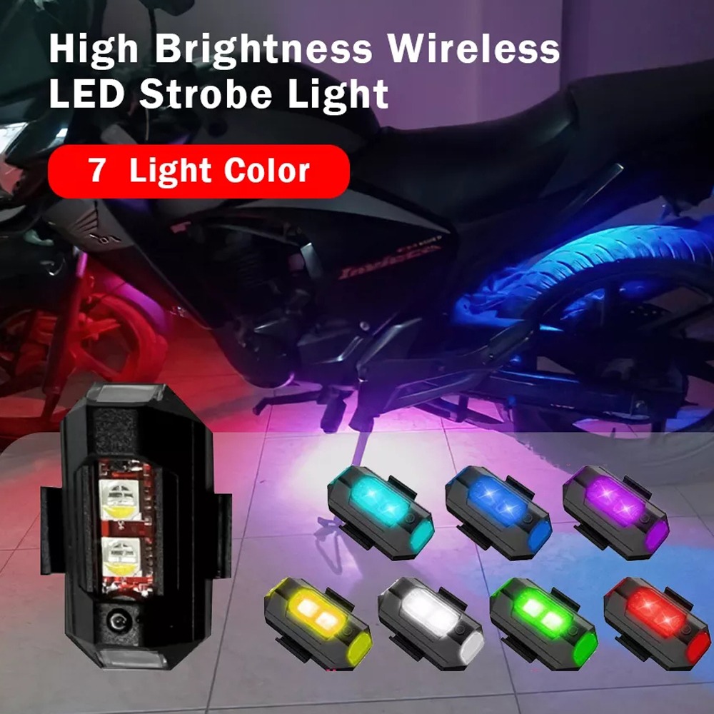 10pcs Luzes Da Motocicleta Rc Drone Levou Luz De Posição Do - Imagem 2