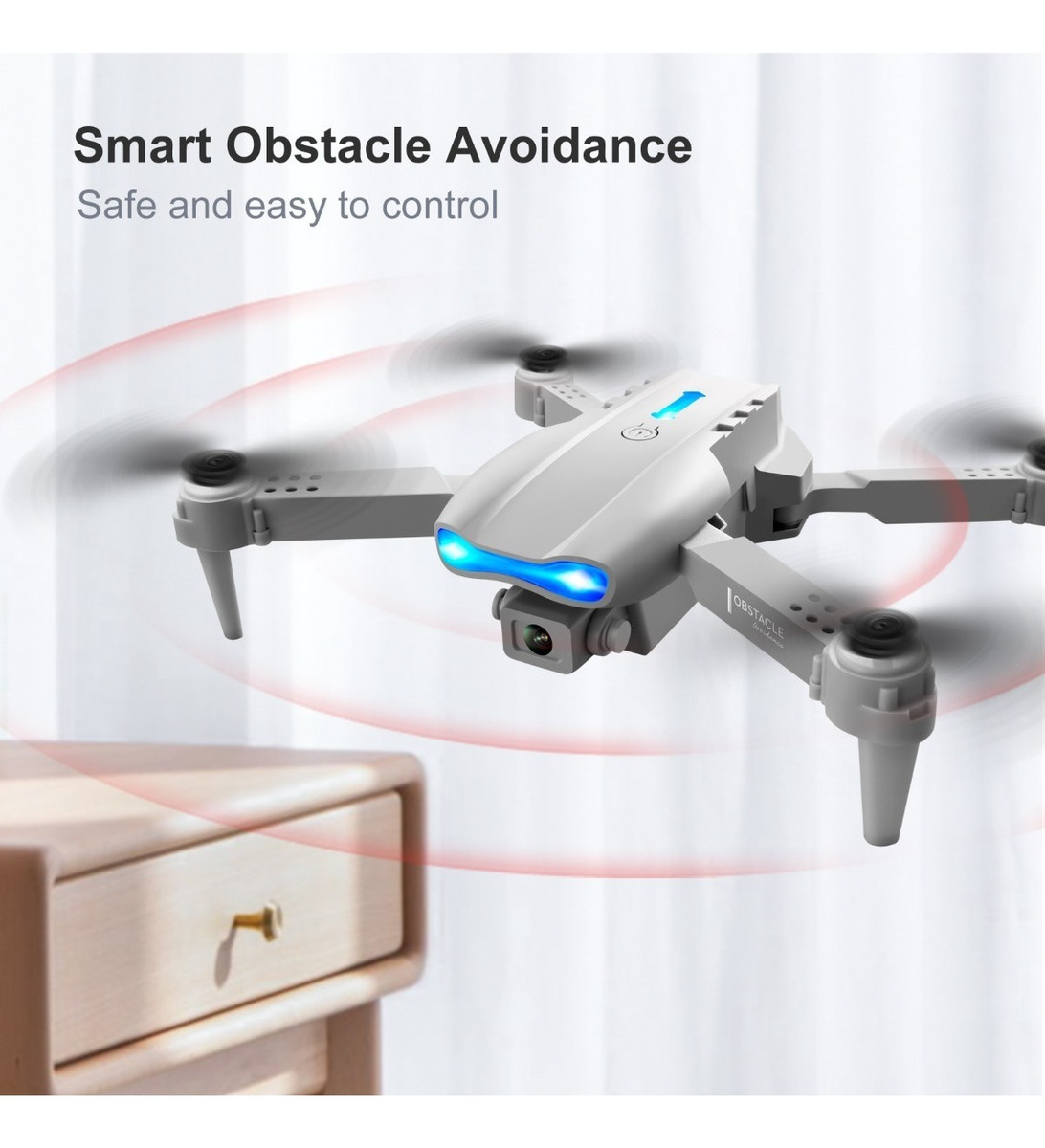 Mini Drone De Helicóptero Barato Para Crianças Com Câmera - Imagem 12