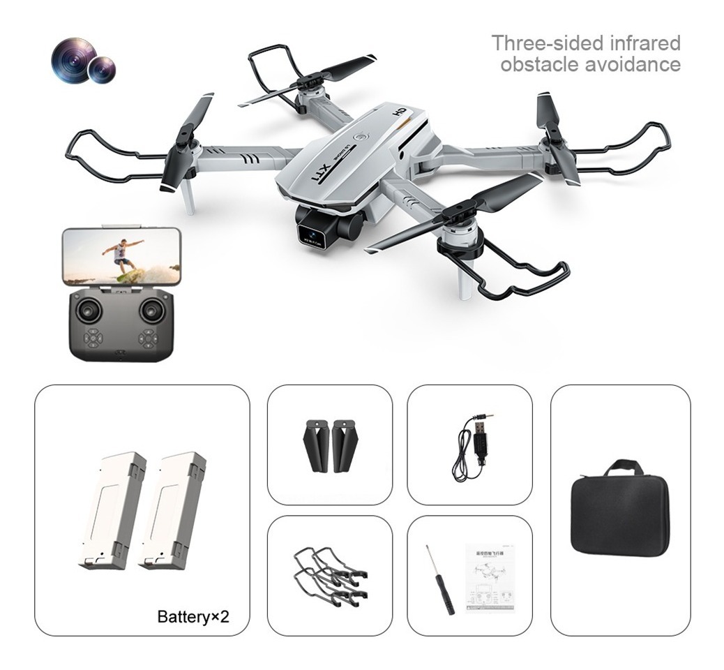 Prevenção De Obstáculos De Câmera Dupla Uav Profissional