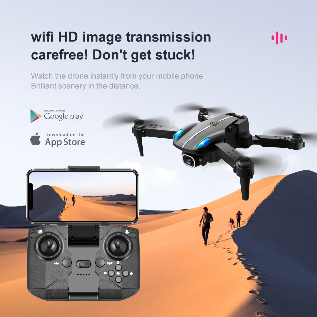 Ky907 50° Zoom Stunt Obstacle Avoidance Aeronave 3 Bateria - Imagem 17