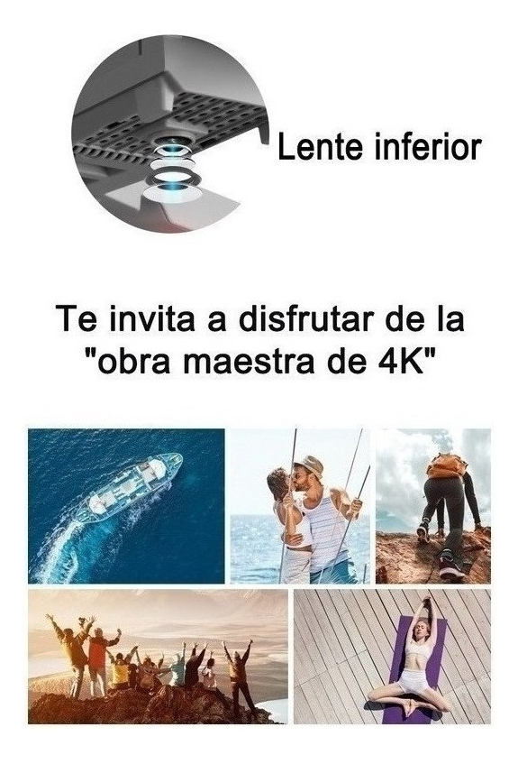 6k Drone Profissional Wifi Drones Com Câmera Dupla - Imagem 4