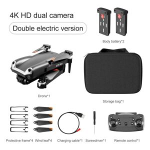 K99 Max Drone Wifi 4k Hd Câmera Dupla Fotografia Aérea Dron