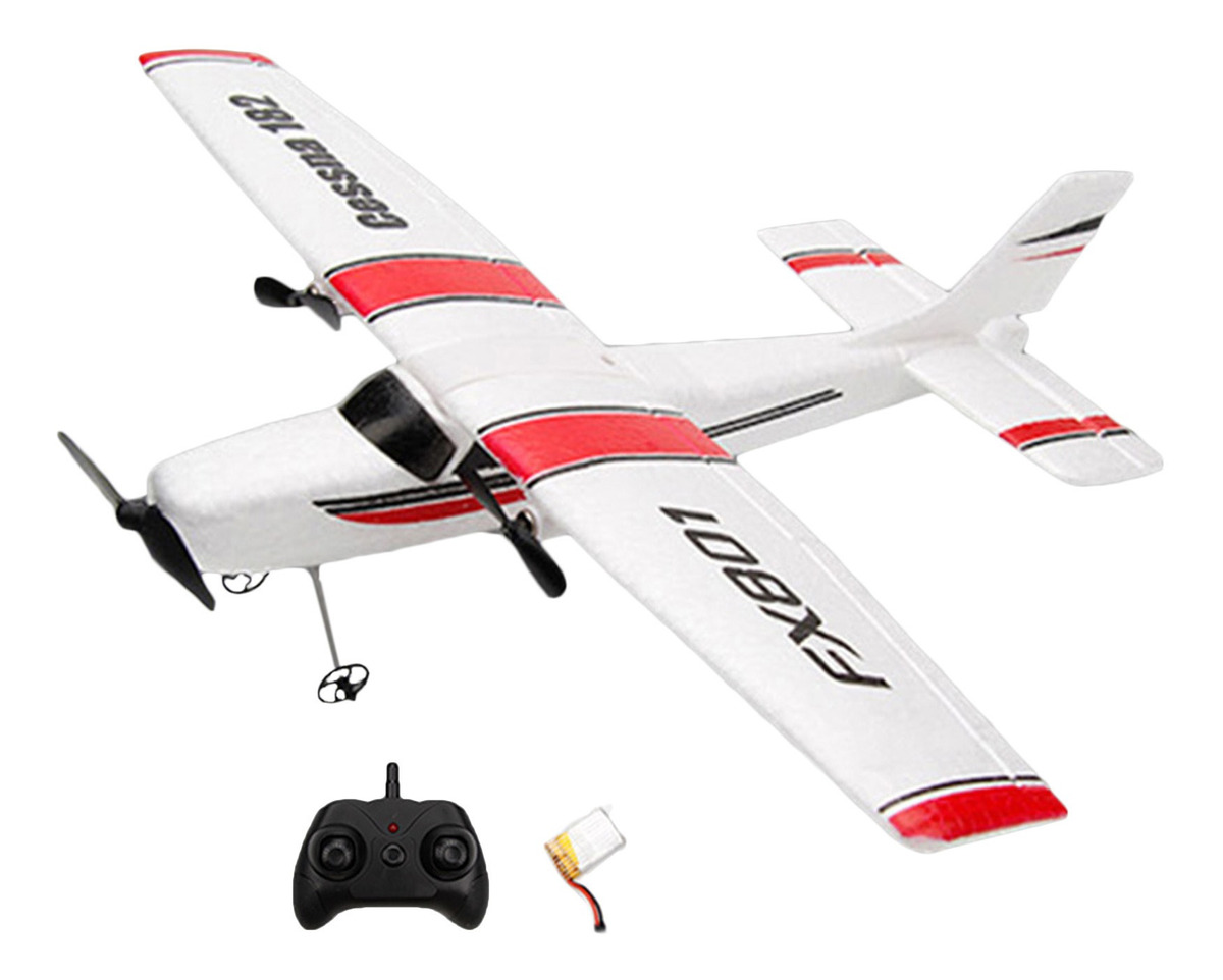 Avião De Controle Remoto De Asa Fixa 2.4g 2ch Rc Glider