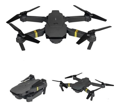 Drone E58 Films Hd Wi Fi 360º Rotações 1 Baterias
