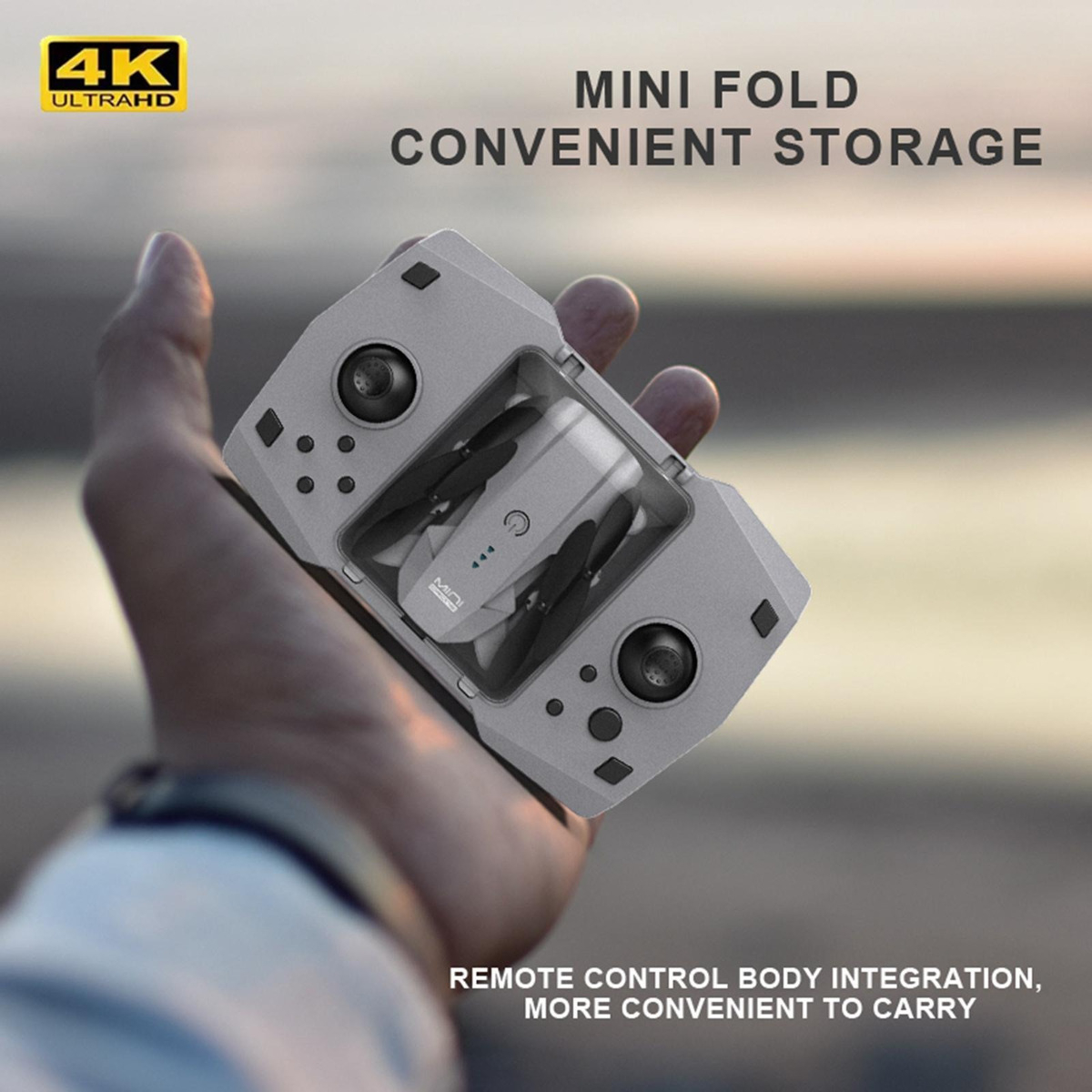 Ky906 Mini Drone 4k Altitude Hold Rc Helicóptero - Imagem 40