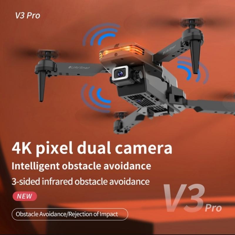 4k Ultra Hd Câmera Única Mini Drones 2 Baterias Drone - Imagem 3