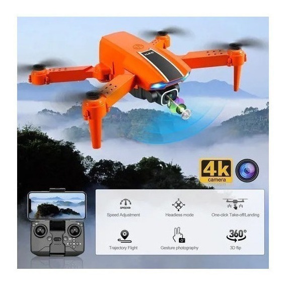S89 Mini Drone Câmera Dupla 4k Hd Barato + 2 Baterias - Imagem 2