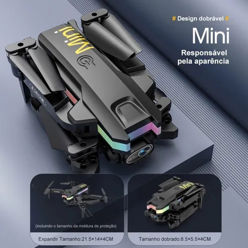 Drone 4k Dual Camera Xt8 Bateria De Longa Duração, Novo 2022 - Imagem 7