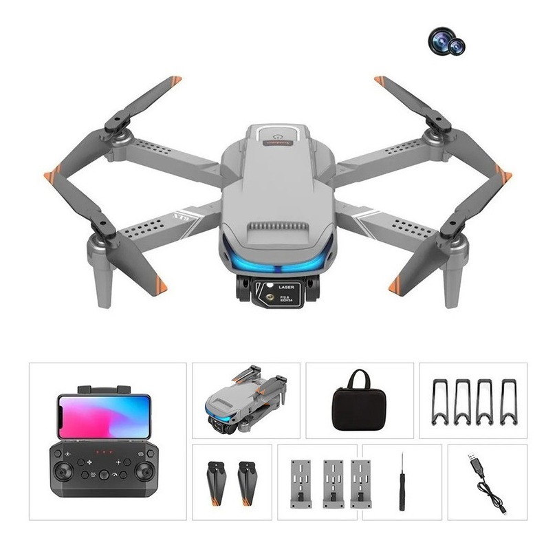 Xt9 Mini Drones Profissionais Controle Rem Câmera Dupla Esc - Imagem 8