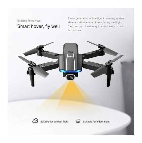 Drone 4k 2 Câmeras Wifi Controle Remoto + 2 Baterias - Imagem 4