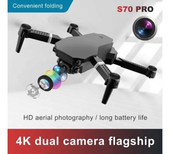 Drone Holy Stone S70 Pro Câmera 4k Preto - Imagem 3